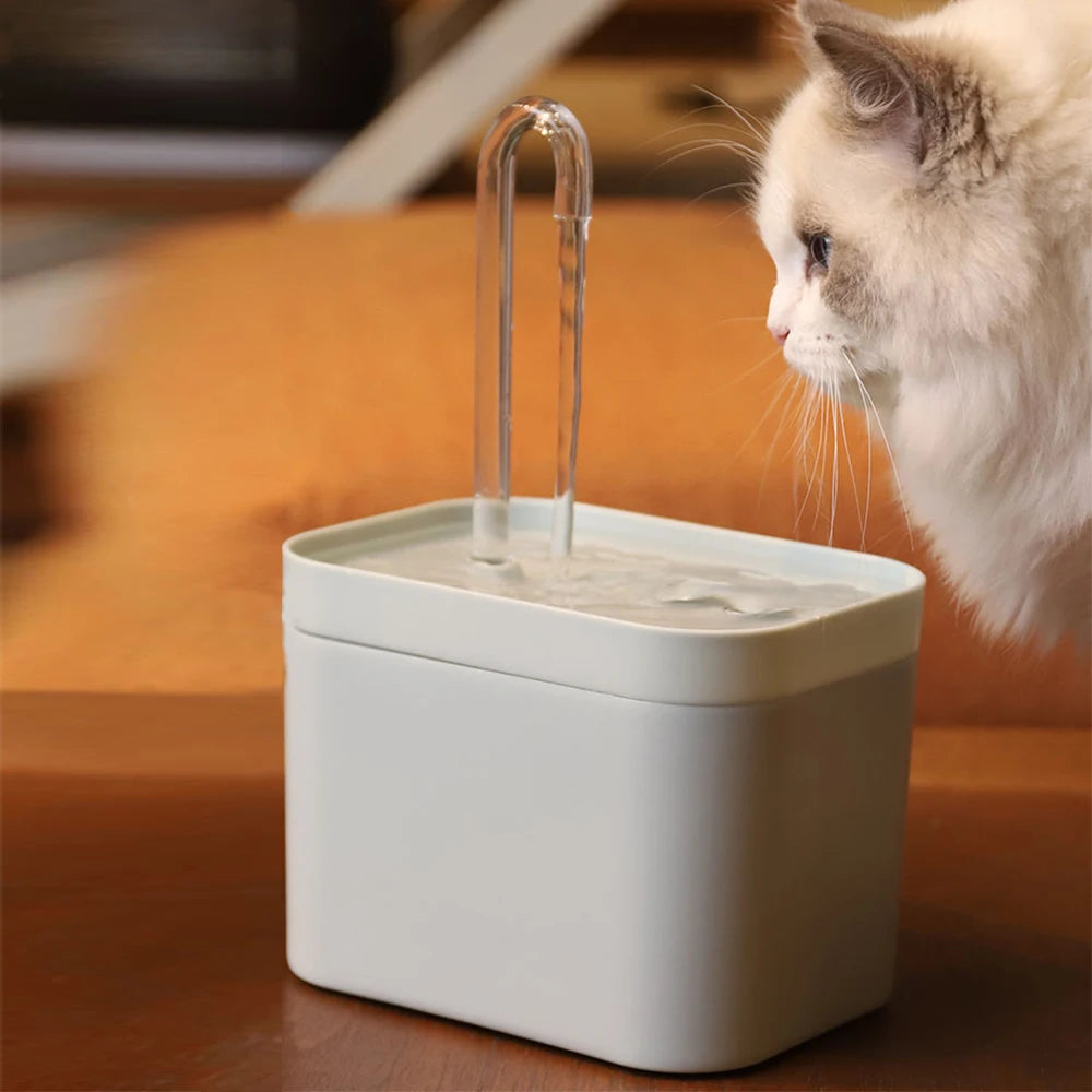 Ultra Quiet Automatic Filter Water Fountain - Fur & Care